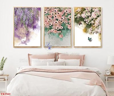 Download file File tranh bộ in tráng gương hiện đại TK760 (chuẩn in) chất lượng cao