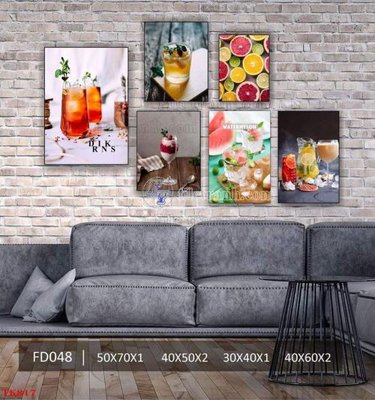 File in trần File tranh bộ in tráng gương hiện đại TK817 (file gốc) xuyên sáng