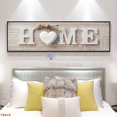 File tranh File tranh bộ in tráng gương hiện đại TK818 (gốc) in film