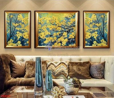 File ảnh File tranh bộ in tráng gương hiện đại TK820 (gốc) trang trí khách sạn