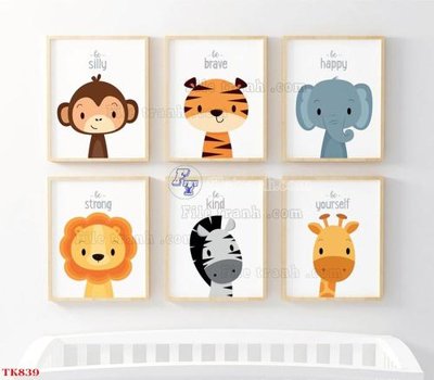 File gốc File tranh bộ in tráng gương hiện đại TK839 (in lụa) cao cấp