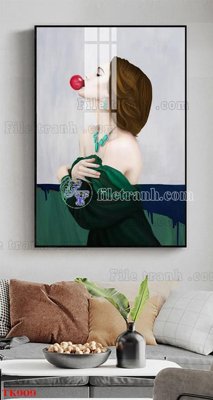 Tải file File tranh bộ in tráng gương hiện đại TK909 (gốc) in ấn ngay lập tức