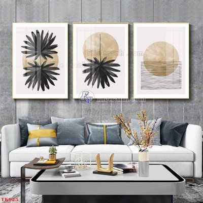 File gốc File tranh bộ in tráng gương hiện đại TK925 (in tráng gương) hiện đại