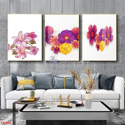 Download file gốc File tranh bộ in tráng gương hiện đại TK984 (in lụa) nghệ thuật