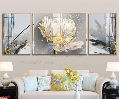 File tranh File tranh bộ in tráng gương hiện đại TK987 (file gốc) chuẩn màu in