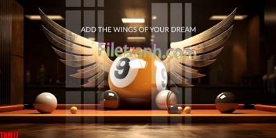 File gốc File tranh decor treo quán bida bi a BILLARD TKM17 (ảnh chi tiết) để in trần