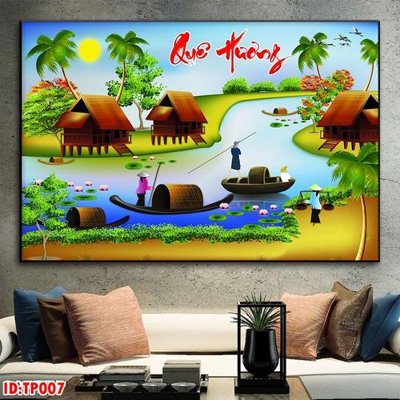 File tranh trang trí File tranh thư pháp TP007 (tải file gốc)