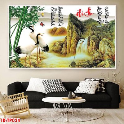 Cung cấp file tranh gốc File tranh thư pháp TP034 độc quyền