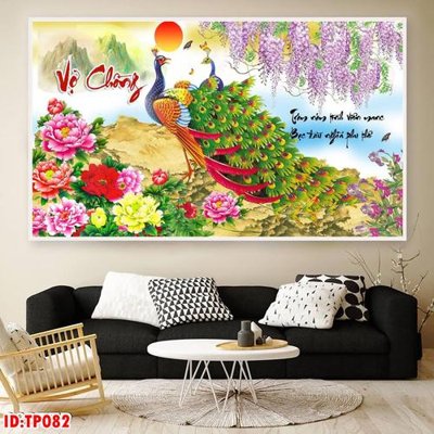 File in ấn chuyên nghiệp File tranh thư pháp TP082 (file gốc)