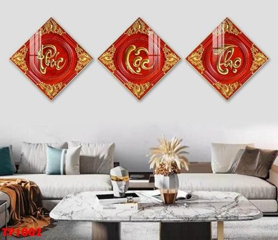 File tranh in trần 3D File tranh thư pháp TP1002 (ảnh gốc)