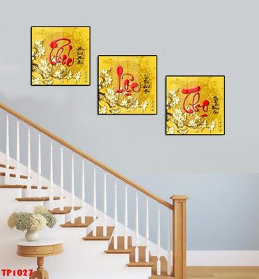 File in ấn File tranh thư pháp TP1027 (bản gốc) sắc nét