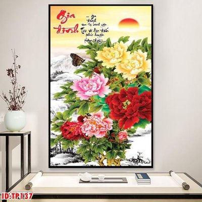 Download file gốc File tranh thư pháp TP137 (độ nét cao)