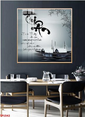 File ảnh File tranh thư pháp TP1542 (gốc) in backdrop sự kiện