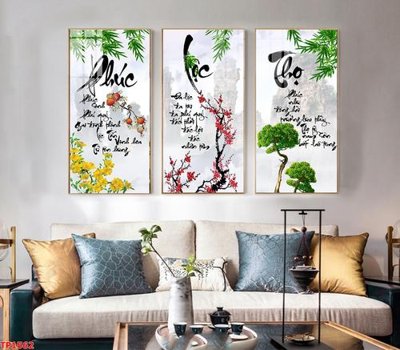 File ảnh File tranh thư pháp TP1562 (gốc) in standee