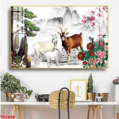 Tải file File tranh thư pháp TP1608 (gốc) in ấn chất lượng