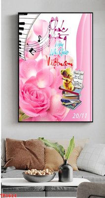 File ảnh File tranh thư pháp TP1614 (gốc) trang trí khách sạn