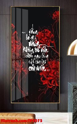 File gốc File tranh thư pháp TP2072 (in tráng gương) hiện đại