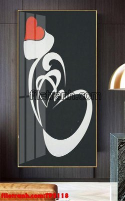 Hình ảnh file gốc File tranh thư pháp TP2118 (chất lượng cao)