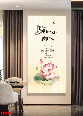 File gốc File tranh thư pháp TP901 cho in ấn và thiết kế