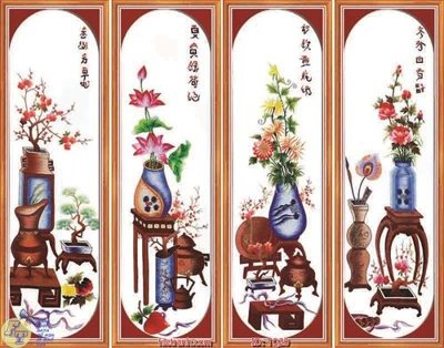 Tải file gốc File tranh tứ quý TQ20 (in tráng gương) 3DFile gốc File tranh tứ quý TQ20 (sẵn sàng in) chất lượng cao