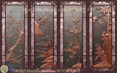 File tranh File tranh tứ quý TQ24 (file gốc) chuẩn màu in