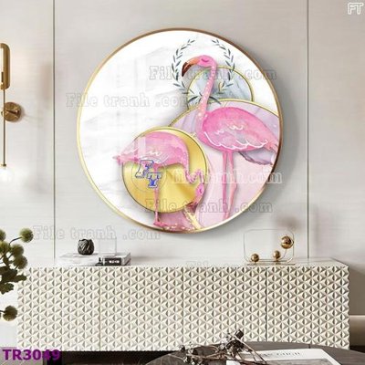 File tranh File tranh tròn hiện đại TR3049 (bản gốc) trang trí văn phòng