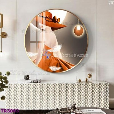 Tải file gốc File tranh tròn hiện đại TR3093 (in khổ lớn) không vỡ