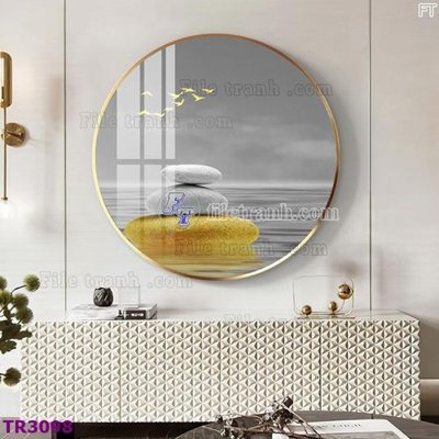 File gốc File tranh tròn hiện đại TR3098 (cho in ấn) từ Filetranh.com