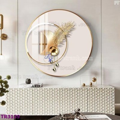 Mua file gốc File tranh tròn hiện đại TR3139 (PSD) tại Filetranh.com