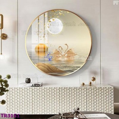 Tải file gốc File tranh tròn hiện đại TR3151 (in khổ lớn) quảng cáo