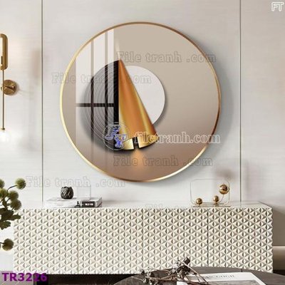 Tải file gốc File tranh tròn hiện đại TR3226 (bản PSD) còn layer