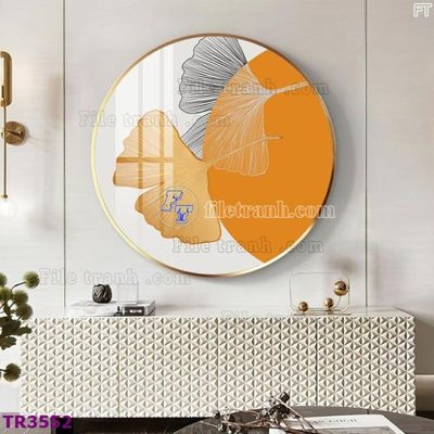 File gốc File tranh tròn hiện đại TR3552 (Filetranh.com) File tranh tròn hiện đại TR3552