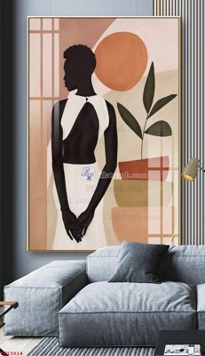 Cung cấp file tranh gốc File tranh trừu tượng canvas TT13014 độc quyền