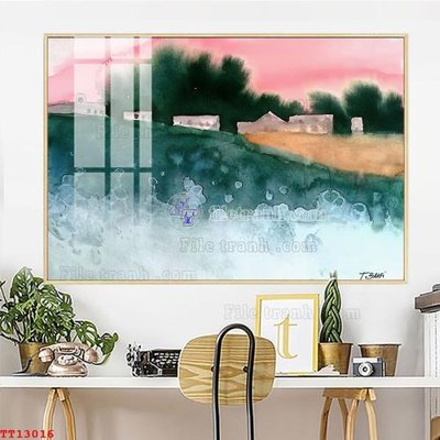 File PSD File tranh trừu tượng canvas TT13016 (bản gốc) dễ dàng edit