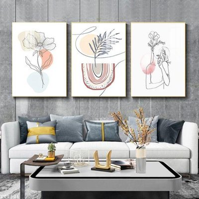 File tranh in tráng gương File tranh treo tối giản Minimalist Art TT1306 (siêu nét)