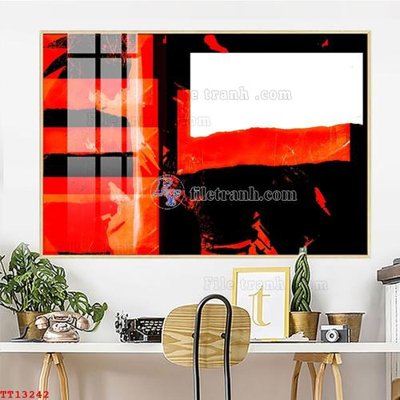 File gốc File tranh trừu tượng canvas TT13242 (ảnh chi tiết) để in lụa