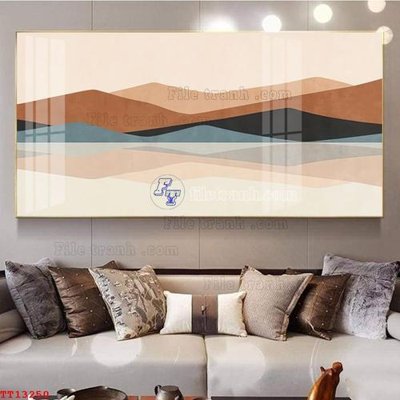 File tranh in mica File tranh trừu tượng canvas TT13250 (độ phân giải cao)