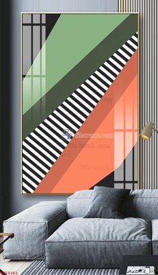 File in trần File tranh trừu tượng canvas TT13262 (file gốc) phong thủy
