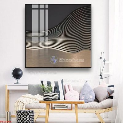 File tranh File tranh trừu tượng canvas TT13266 (bản gốc) treo quán cafe