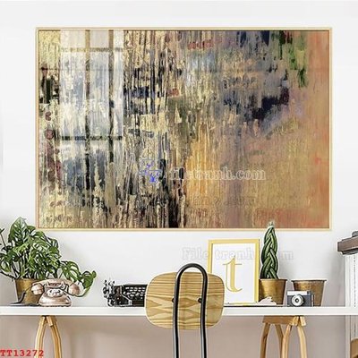 File tranh File tranh trừu tượng canvas TT13272 (bản gốc) treo phòng ăn