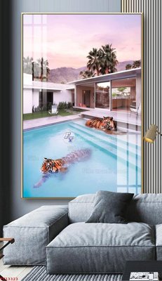 Download file gốc File tranh trừu tượng canvas TT13323 (in lụa) tranh 3D