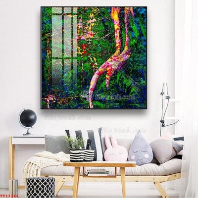 File in trần File tranh trừu tượng canvas TT13344 (file gốc) phong thủy