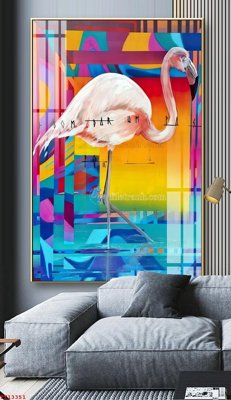 File tranh File tranh trừu tượng canvas TT13351 (bản gốc) in lụa 5D