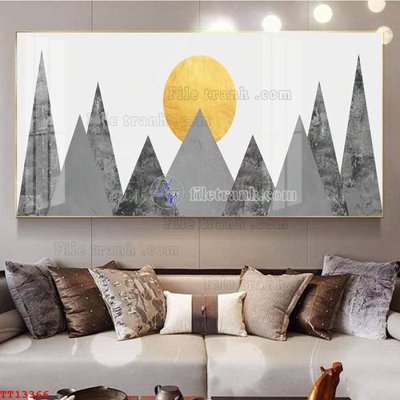 File PSD File tranh trừu tượng canvas TT13366 (gốc) tách lớp chi tiết