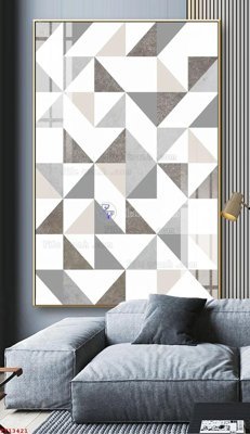 File gốc in ấn File tranh trừu tượng canvas TT13421 chuẩn màu CMYK