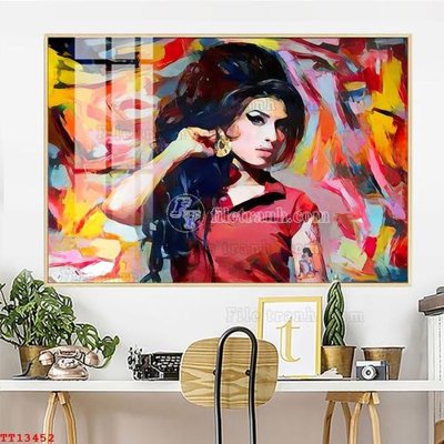 File PSD File tranh trừu tượng canvas TT13452 (gốc) tách lớp chi tiết