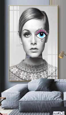 File tranh File tranh trừu tượng canvas TT13470 (gốc) in backlit film