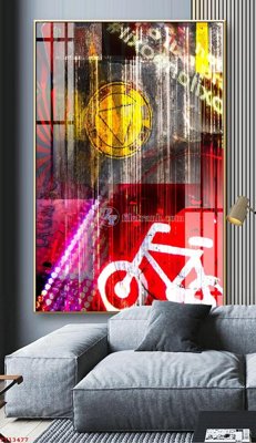 File gốc in ấn File tranh trừu tượng canvas TT13477 độ phân giải cao