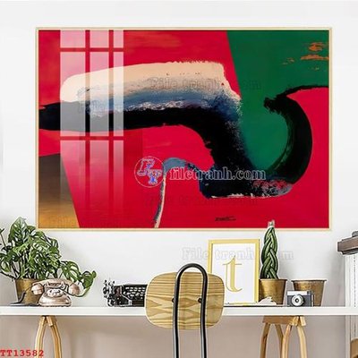 File in lụa File tranh trừu tượng canvas TT13582 (hoa văn) File tranh trừu tượng canvas TT13582