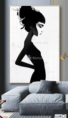 File tranh File tranh trừu tượng canvas TT13610 (bản gốc) trang trí văn phòng